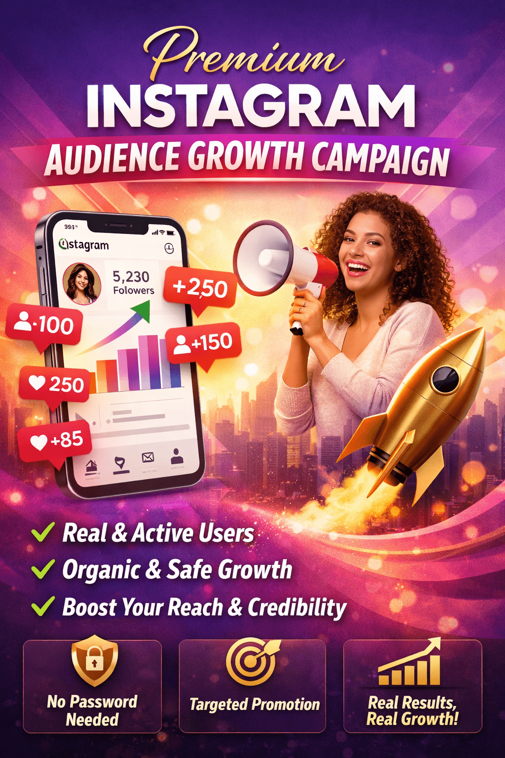 Instagram Followers Campaign - npdeal