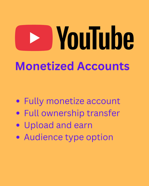 YouTube Monetized Account | Ready to earn channel - npdeal